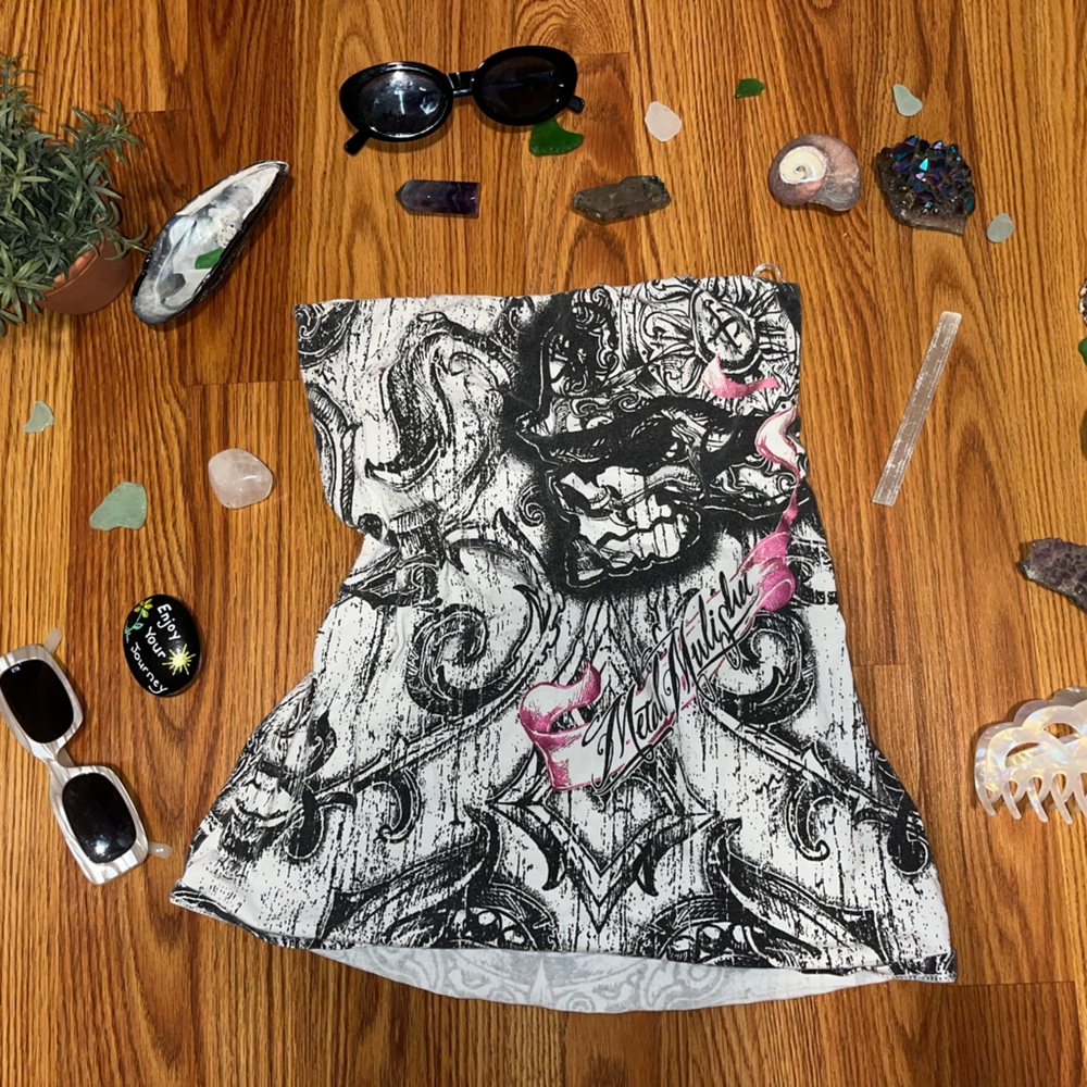 2000s EDGY CROP TOP